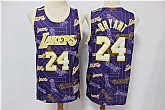 Lakers 24 Kobe Bryant Purple Tear Up Pack Hardwood Classics Swingman Jersey,baseball caps,new era cap wholesale,wholesale hats